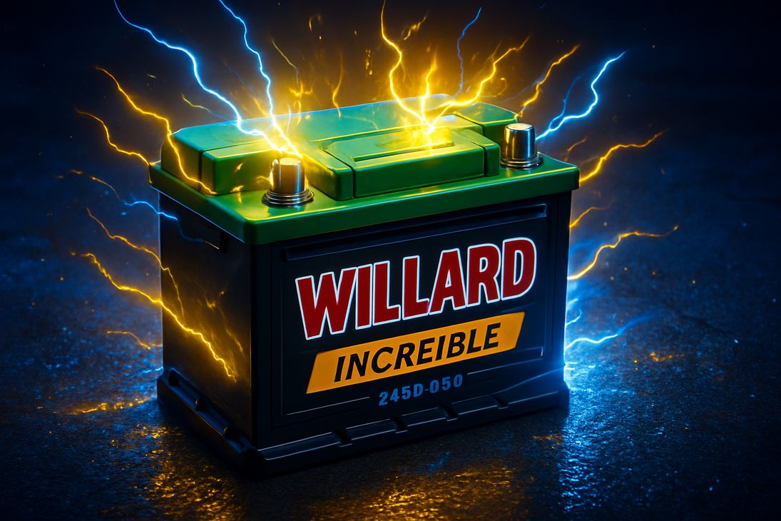 Batería WILLARD INCREIBLE 24BD-950 en Emergencias